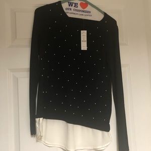 White House Black Market Pearl Sweater